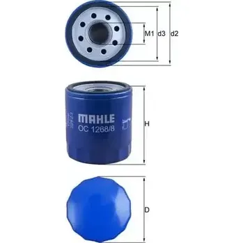 Olejový filtr MAHLE Olejový filtr MAO OC 1268/8