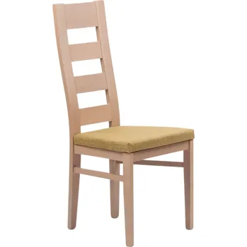 Jídelní židle Jídelní čalouněná židle FALCO — masiv, látka, více barev Dub Sonoma Verde