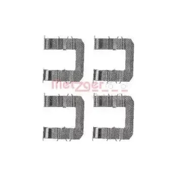 Auto-moto METZGER Sada příslušenství obložení kotoučové brzdy MTG 109-1735