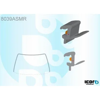 Autosklo PILKINGTON Bauset (lišta) čelního okna AS 8039ASMR