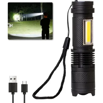 Svítilna LQWELL mini LED svítilna USB-C dobíjecí