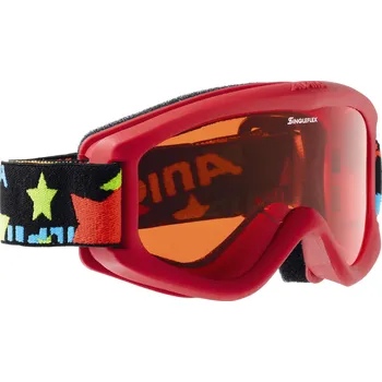 Alpina Carvy Junior 2.0 SH červené lyžařské brýle
