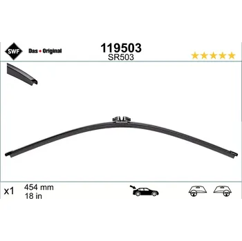 Stěrač SWF Stěrač VisioFlex 455 mm SWF 119503