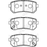 JURID Sada brzdových destiček PREMIER JRD 572604J