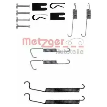 Brzdová čelist METZGER Sada příslušenství brzdové čelisti MTG 105-0805