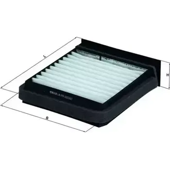 Kabinový filtr MAHLE Filtr vzduchu v interiéru MAO LA 376