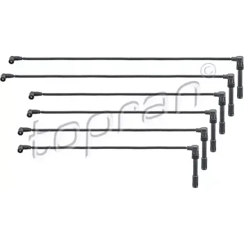 Zapalovací kabel TOPRAN Sada kabelů pro zapalování TPR 115 336