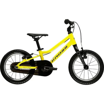 Dětské kolo kolo Kross Liftie 14" - Yellow/Black 7" (95-110cm)