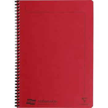 Sešit Europa A4,CLAIREFONTAINE, červený, linky, 60 listů,,