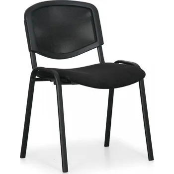 Jídelní židle Konferenční čalouněná židle, černá Biedrax Z9850c