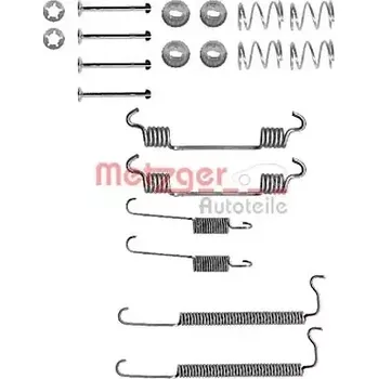 Brzdová čelist METZGER Sada příslušenství brzdové čelisti MTG 105-0849