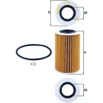 Olejový filtr KNECHT Olejový filtr KNC OX 436D