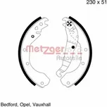 METZGER Sada brzdových čelistí MTG MG 418