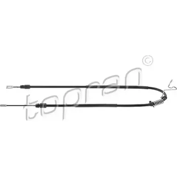 Lanko parkovací brzdy TOPRAN Tažné lanko parkovací brzdy TPR 304 668