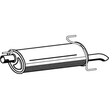 Zadní díl výfuku Starline Koncový díl výfuku 32.14.405