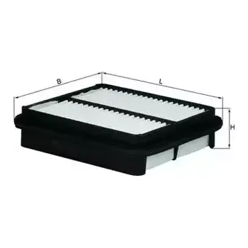 Vzduchový filtr MAHLE Vzduchový filtr MAO LX 862