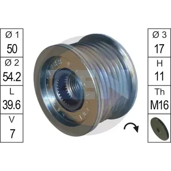 Alternátor ERA Alternátorová volnoběžka ERA ZN5494