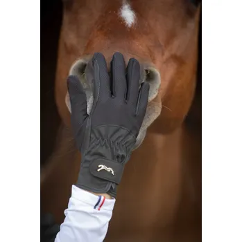 Jezdecké rukavice PENELOPE Rukavice Competition Penelope, dámské, černé M