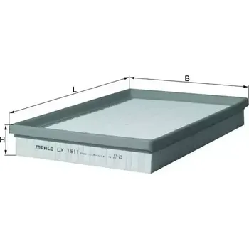 Vzduchový filtr KNECHT Vzduchový filtr KNC LX 1811