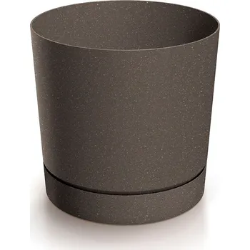 Zahrada PROSPERPLAST Květináč TUBO P ECO WOOD kávový 29,2cm