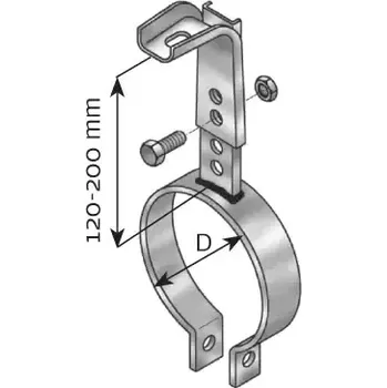 DINEX Držák výfukového systému DNX 98102