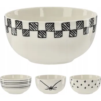 Keramická miska 550 ml Black&White – Elegantní a stylová