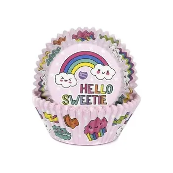 Jednorázové nádobí Cukrářské košíčky - UNICORN 50 ks