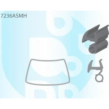 Autosklo PILKINGTON Bauset (lišta) čelního okna AS 7236ASMH