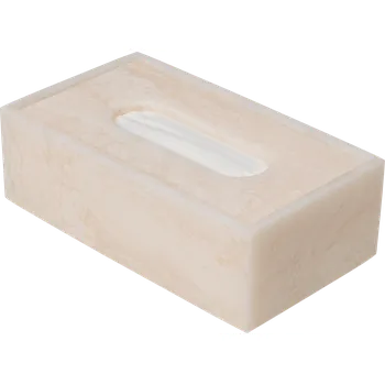 Zásobník na papírové ručníky Ferm Living, Box na kapesníky Mist růžová perleť - Formadore