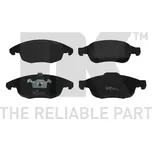 NK Sada brzdových destiček kotoučové brzdy NK 221955