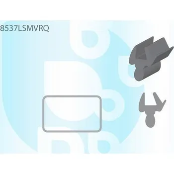 Autosklo PILKINGTON P bauset (lišta) levého skla karoserie - kryt AS 8537LSMVRQ