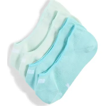 Dámské ponožky Puma Mesh Footie 2 Pack W 93838305 - mint combo 39/42