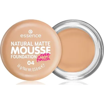 Přípravek na tvář essence NATURAL MATTE MOUSSE pěnový make-up - 04