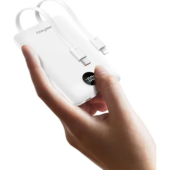 Powerbanka Weefancy Mini powerbanka 10000mAh s kabelem