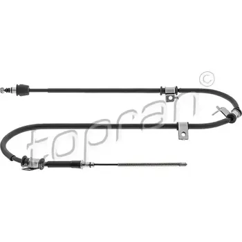 Lanko parkovací brzdy TOPRAN Tažné lanko parkovací brzdy TPR 820 754