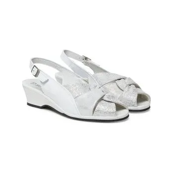 Dámské sandále Sandály Suave 710234-03 Bílá 36