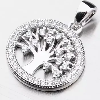 Přívěsek Dámský přívěsek stříbro 925 zirkon strom života PKL-3054