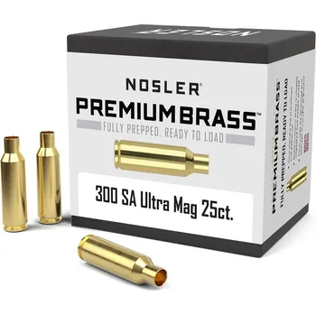 Příslušenství pro sportovní střelbu Nábojnice Nosler Premium Brass .300 SAUM (25ks)