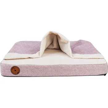 Pelíšek pro psa Lauren Design Ortopedická matrace pro psy Luna, růžová Velikost: S - 55 x 45 cm