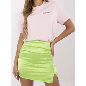 Dámská sukně Sukně WN SD 1403.17 fluo zelená L