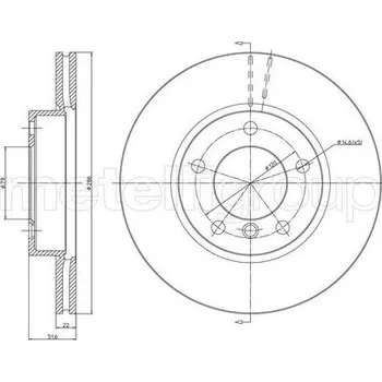 Auto-moto Brzdový kotouč CIFAM 800-474C