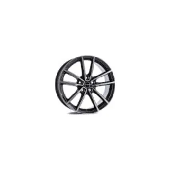 Alu kolo BORBET 8.5Jx21 H2 ET45 5x108x72.5 DESIGN W black polished glossy RL:820kg BORBET 8,5x21 5x108 ET45.00