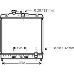 LKQ Chladič vody 74.22.500