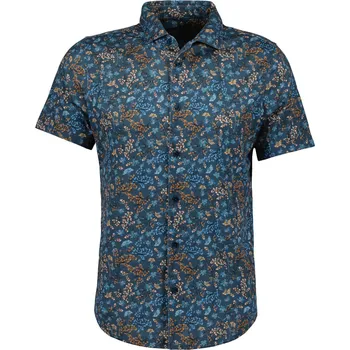Pánská košile Pánská košile RAGMAN 5436090 980 Shirt Button through print Velikost: M