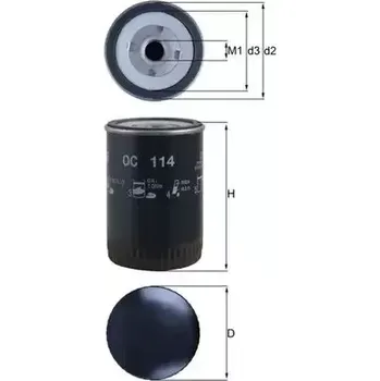 Olejový filtr MAHLE Olejový filtr MAO OC 114