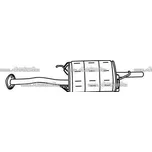 Starline Koncový díl výfuku 74.22.400