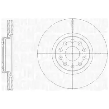 Brzdový kotouč MAGNETI MARELLI Brzdový kotouč - 312 mm MAG 361302040126
