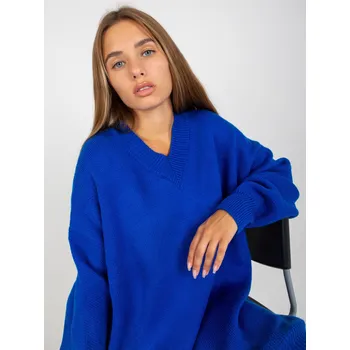 Dámský svetr Svetr LC SW 0341.38P kobalt jedna velikost