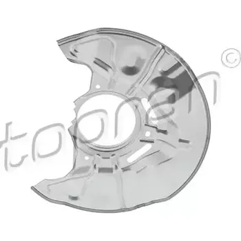 Brzdový kotouč TOPRAN Ochranný plech proti nečistotám brzdového kotouče TPR 600 850