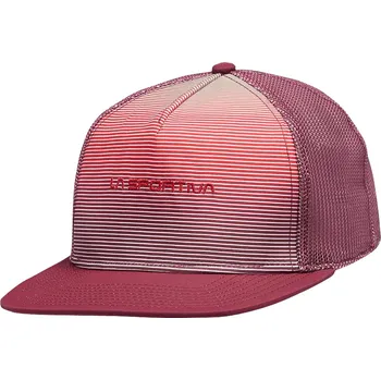 Kšiltovka kšiltovka La Sportiva Fade Trucker - Redwood/Mountain Red S/M